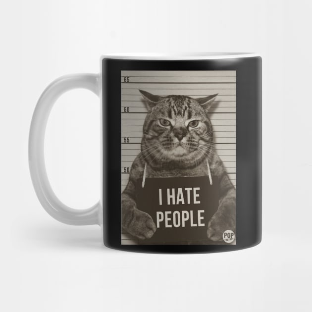 I HATE PEOPLE by toddgoldmanart